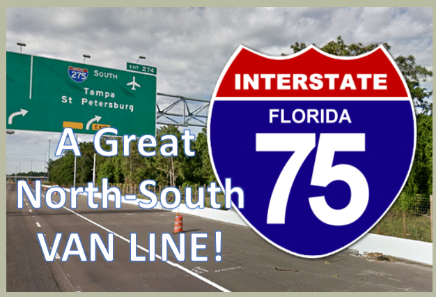 The I75 Van Line: An Incredible North-South Thoroughfare