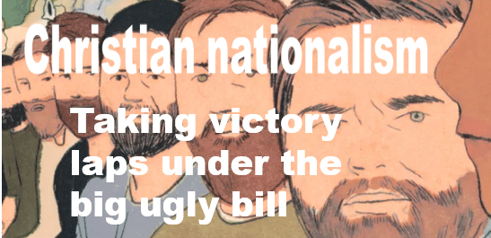 Christian nationalism is celebrating and taking victory laps