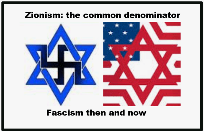 Never Again. Zionism Proceeds  from Nazis to Imperialists