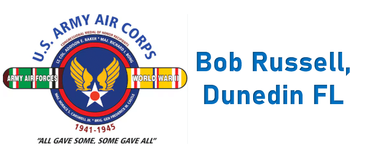 announcing Bob Russell, WW2 Hell Hawk of Dunedin FL